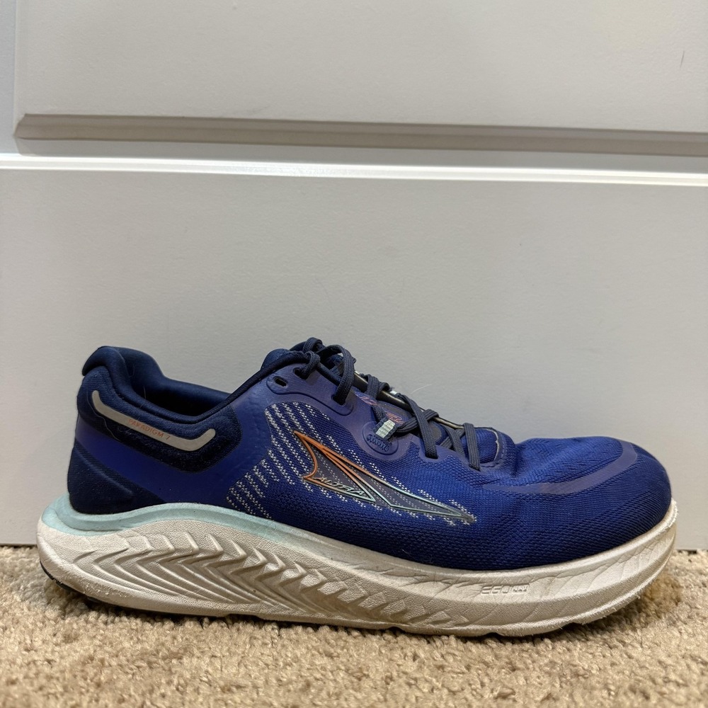 Altra Paradigm 7 Shoes Mens Size 9 Wide Blue Road Running Sneakers AL0A82CE440